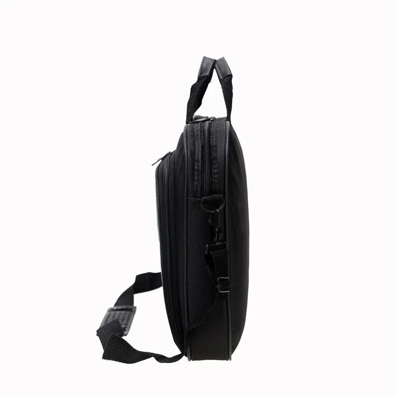 15.6 Inch 17 in Laptop Bag Business Portable Nylon Computer Handbags Laptop Shoulder Handbag Zipper Shoulder Simple Style