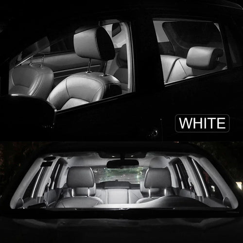 12Pcs Car Interior LED Bulb Light Kit for Citroen Spacetourer 2016 2017 2018 2019 2020 2021 2022 Dome Trunk Reading Lamp