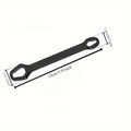 Clé à Molette Double Tête Universelle – Auto-Serrant 3-17mm, Cliquet Ajustable