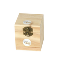 Wooden box for 4 oil bottles