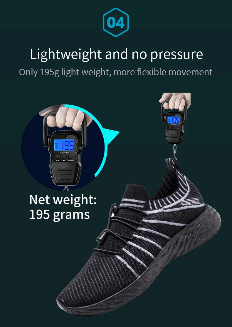 ONEMIX 2026 Men's Running Shoes Non-slip Shock Absorption Sneaker Lightweight Tennis Shoe Waterproof Men's Breathable Casual Shoes