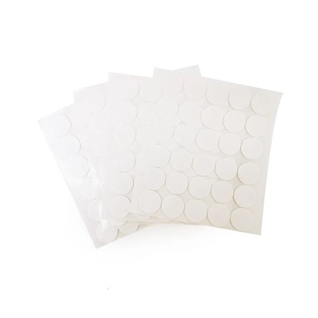 WS02 Factory Price Low MOQ 2cm Heat Resistance Round Shape Double-Sided Candles Wick Stickers for DIY Candle Making