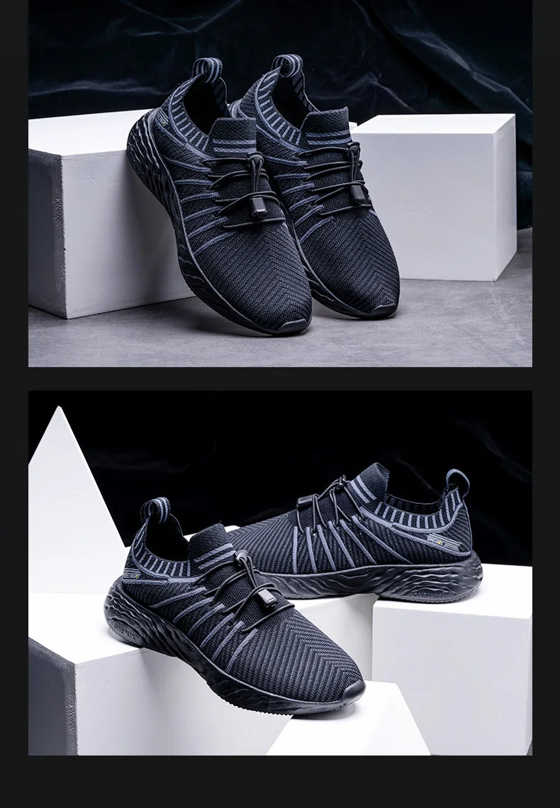 ONEMIX 2026 Men's Running Shoes Non-slip Shock Absorption Sneaker Lightweight Tennis Shoe Waterproof Men's Breathable Casual Shoes