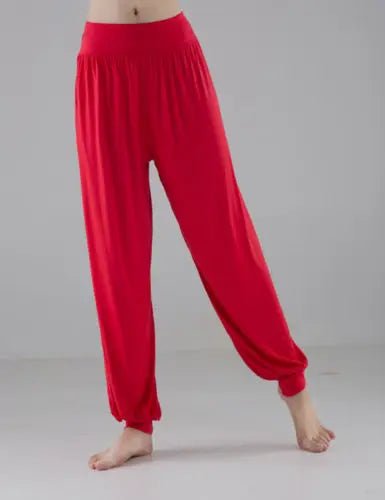 New Style Women High Waist Athletic Harem Pant Baggy Bloom Pants Lantern Stretch Lady Casual Comfy Pant Plus Size M L XL 2XL 3XL
