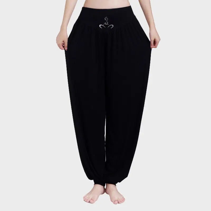 New Style Women High Waist Athletic Harem Pant Baggy Bloom Pants Lantern Stretch Lady Casual Comfy Pant Plus Size M L XL 2XL 3XL