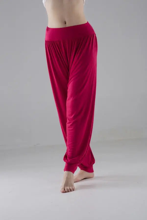 New Style Women High Waist Athletic Harem Pant Baggy Bloom Pants Lantern Stretch Lady Casual Comfy Pant Plus Size M L XL 2XL 3XL