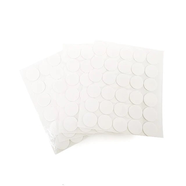 WS02 Factory Price Low MOQ 2cm Heat Resistance Round Shape Double-Sided Candles Wick Stickers for DIY Candle Making