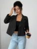 Autumn New Collection: Casual, Simple Long-sleeved Jacket, Vest Coat, Fashionable and Versatile Women's Clothing