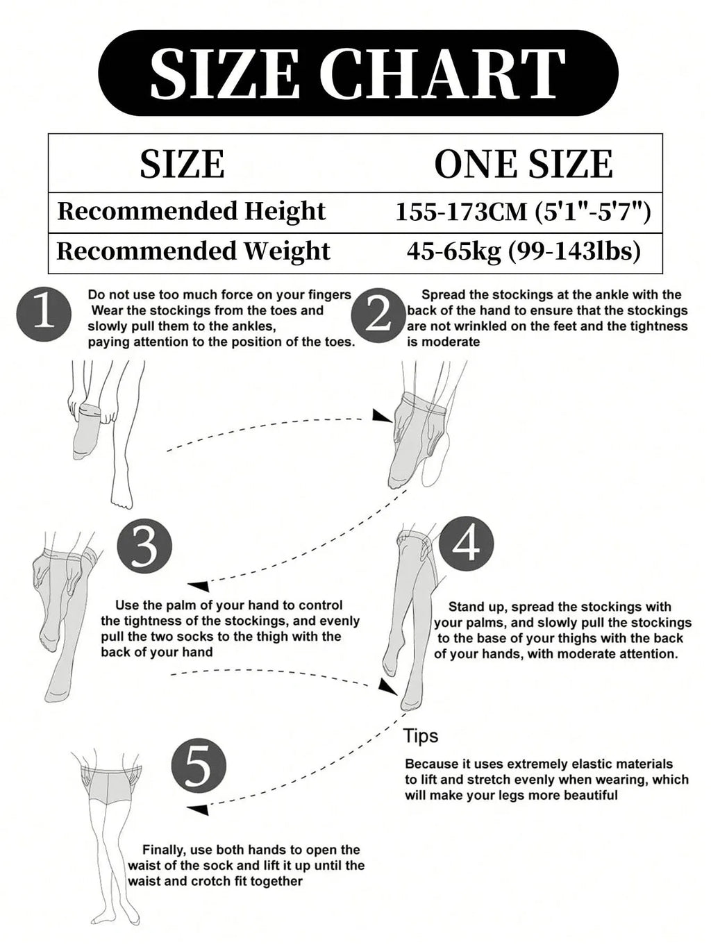 1 Piece Sexy Women'S Oil Shapeing Shapewear Back Vertical Line Shrimp Line Pantyhose