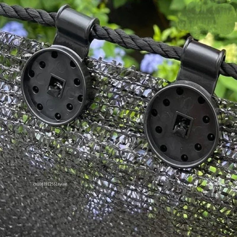 Pinces Plastique pour Filet d'Ombrage & Auvent – Lot de 5 à 100 pcs | Jardin & Camping