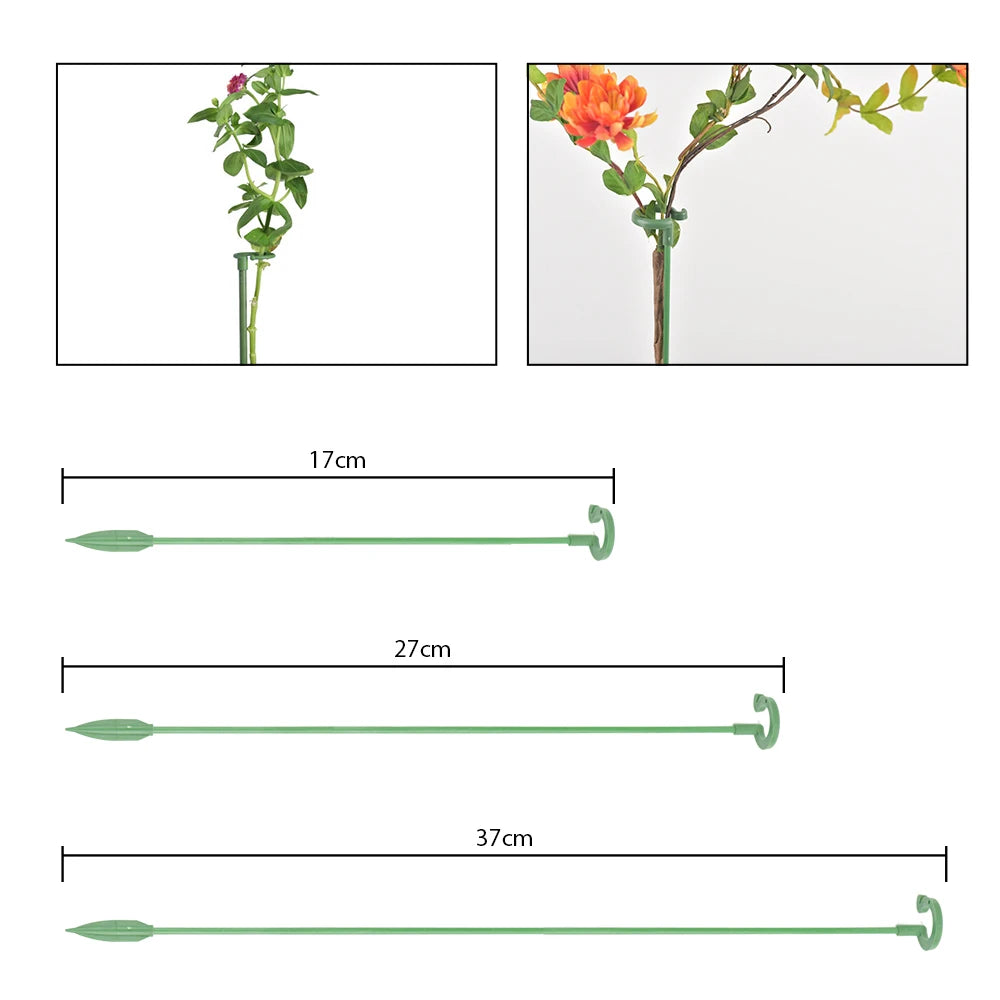 5Pcs Butterflies Orchid Succulents Flower Vegetables Plant Stand Plant Potted Support Rods Garden Supplies