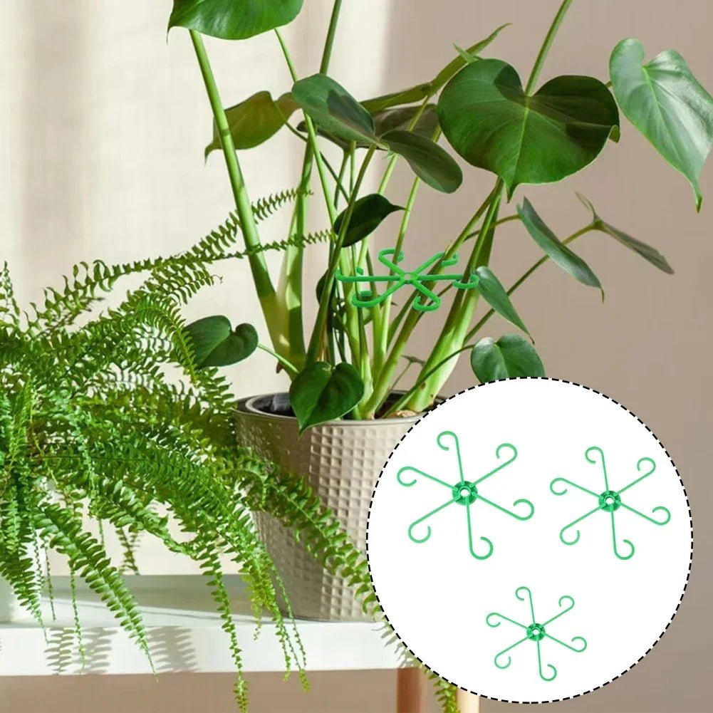 3/4Pcs Reusable Plant Stem Folding Frame Garden Tools No Stake Trellis Plant Stem Support Support Branches Stem Organizer