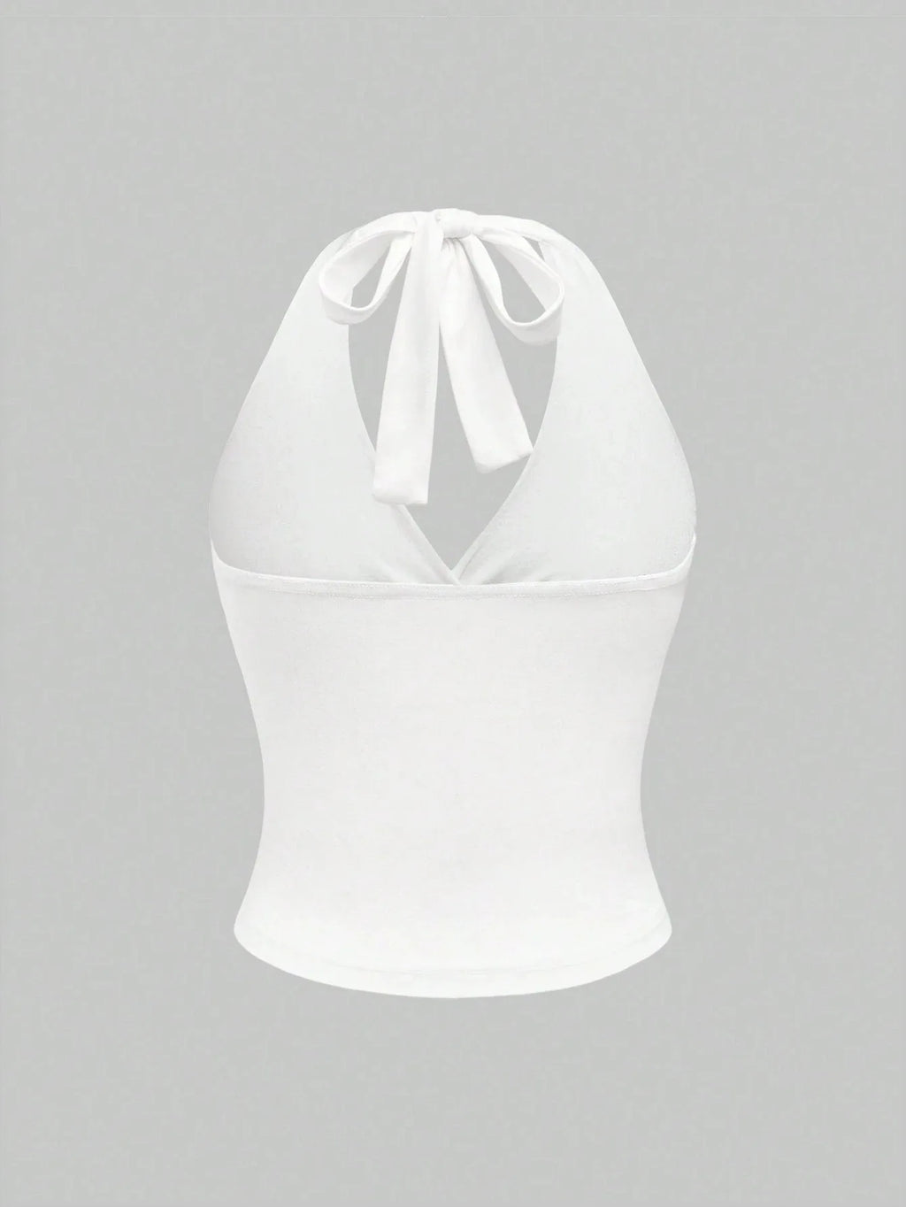 Top sans manches décontracté pour femmes, imprimé léopard rétro, dos nu, col halter, sexy, dos nu, à lacets, Ropa Para Mujer