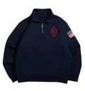Sweat-shirt Zippé Fleece Brodé – Homme