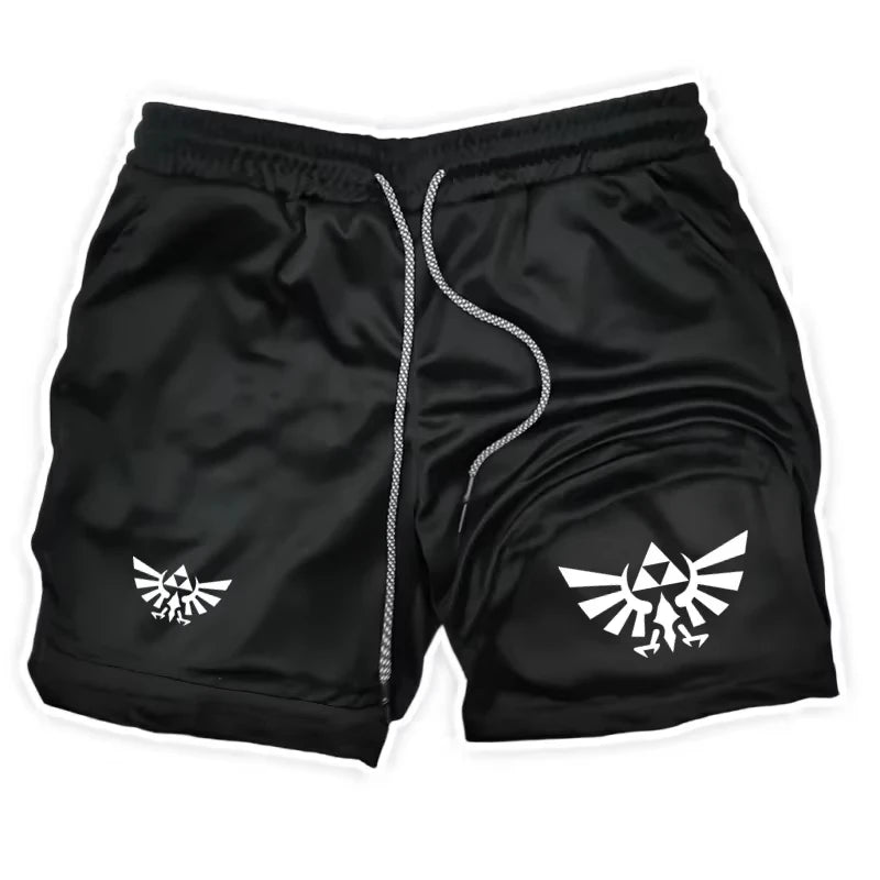 Short de Sport Zelda Homme – Séchage Rapide, Coupe Ample | Basketball & Running