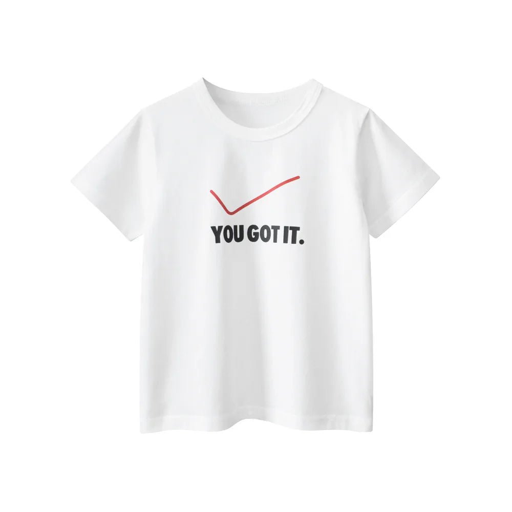 2025 Children Cartoon T-Shirts Cute Clothes for Boy 100% Cotton Bear Dinosaur Kids Girls Short Sleeve Casual Sport Top Tees