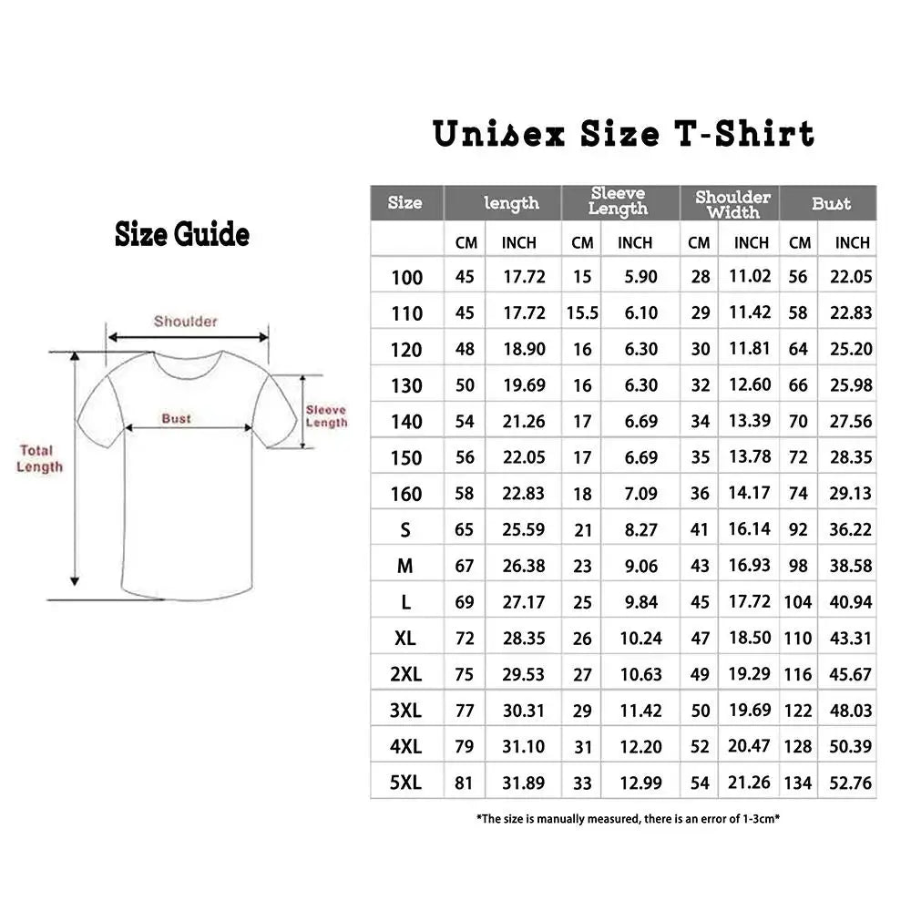 Classic Rock Helloween T-shirts Male 3D Print Men Women Hip Hop Trend Short Sleeve TShirt Street Loose Casual Oversized Y2k Tops