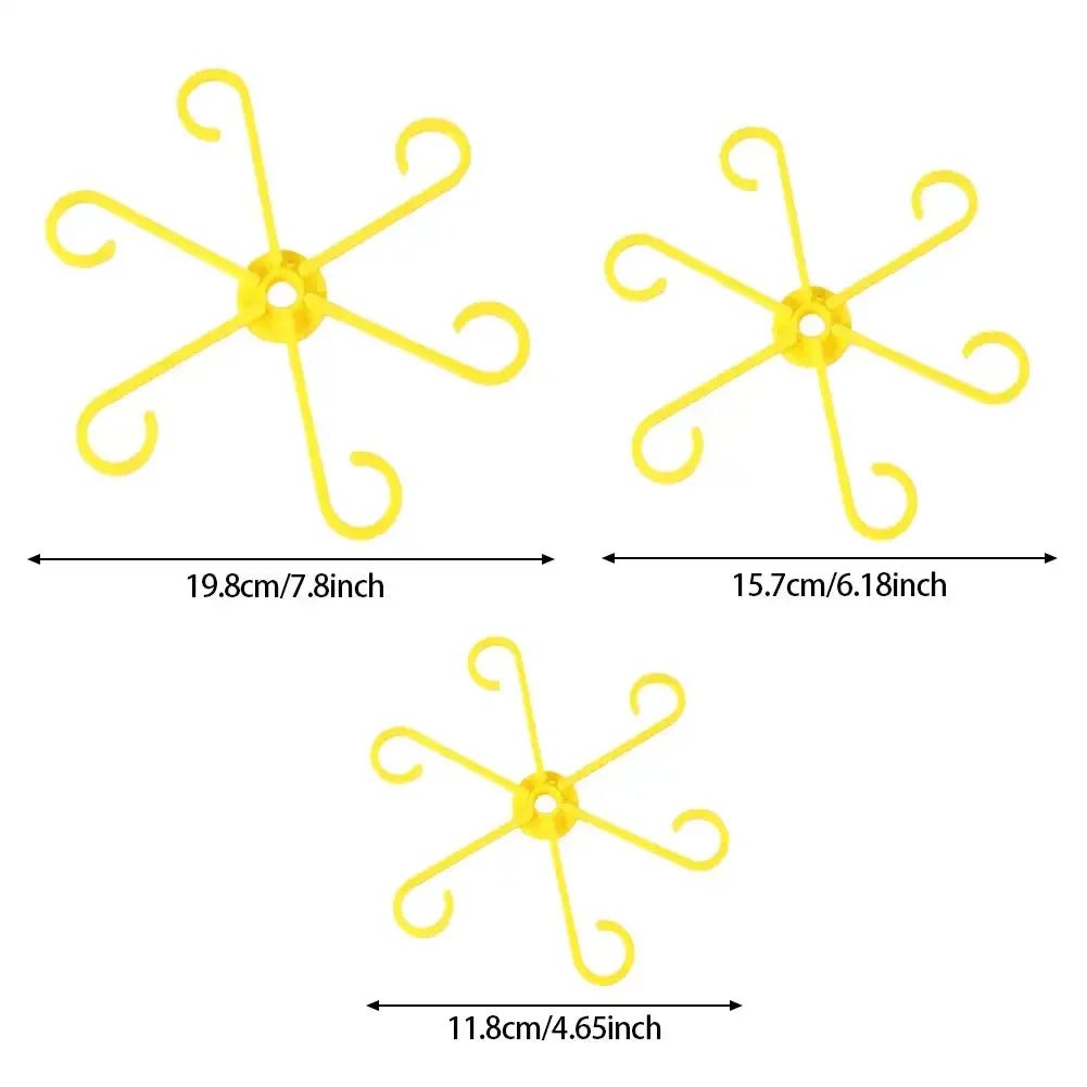 3/4Pcs Reusable Plant Stem Folding Frame Garden Tools No Stake Trellis Plant Stem Support Support Branches Stem Organizer