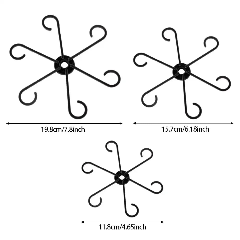 3/4Pcs Reusable Plant Stem Folding Frame Garden Tools No Stake Trellis Plant Stem Support Support Branches Stem Organizer