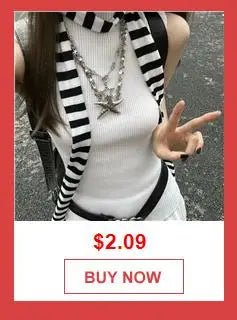 Hot Women's Vest Knitted Tank Top Solid Color Slim Sweater Half-turtleneck Spring Autumn Sleeveless T-Shirt Cropped Top Camisole