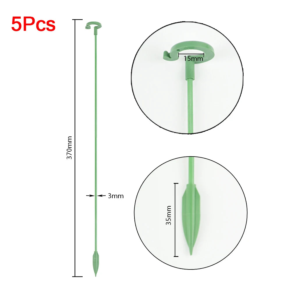 5Pcs Butterflies Orchid Succulents Flower Vegetables Plant Stand Plant Potted Support Rods Garden Supplies