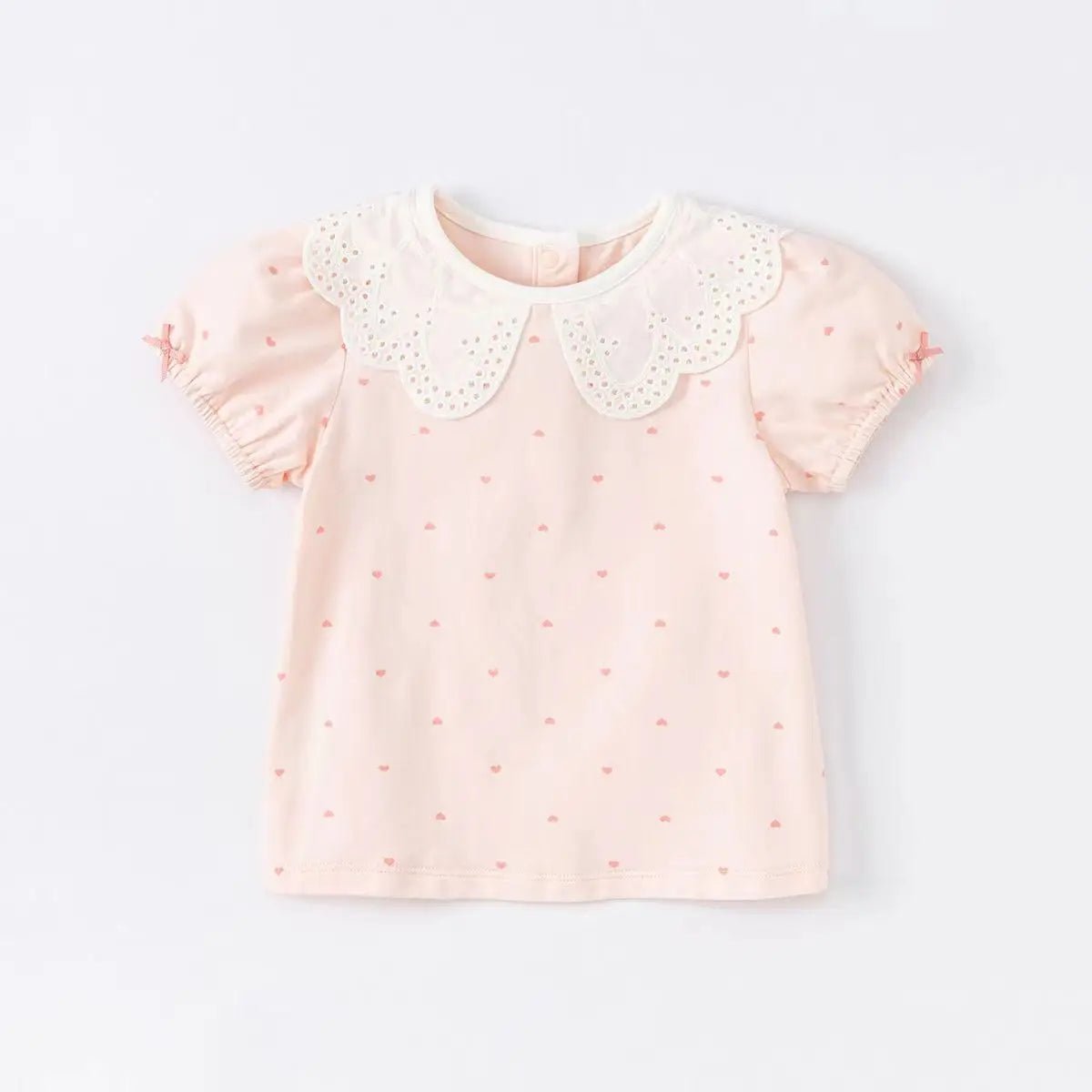 Girl's T-shirt 2024 New Girls' Summer Clothes Short Sleeve Children Top Wear
