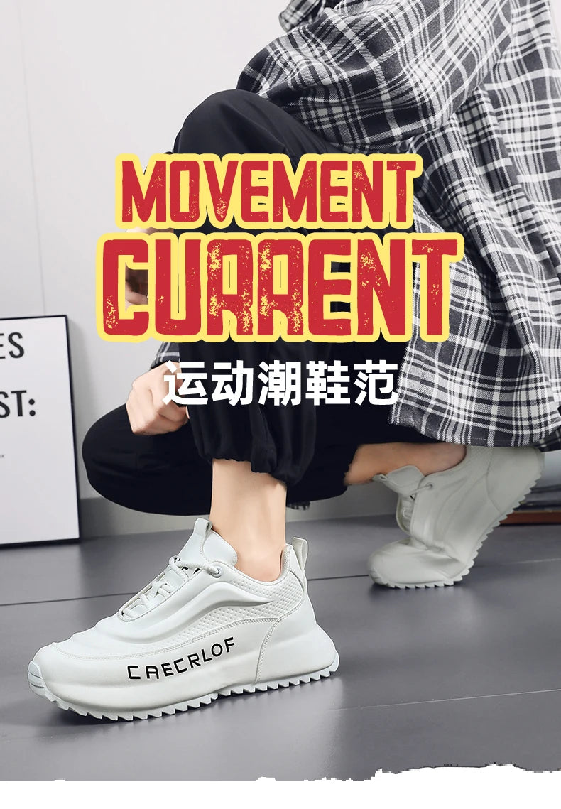 Chaussures de sport décontractées polyvalentes pour hommes, légères, antidérapantes, respirantes et résistantes à l'usure, nouvelle collection 2026, protection de la marque