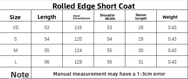 Fashionable Casual Short Sleeve Turn-down Collar Short Windbreaker Women's New Arrival Summer 2026 Compact Fit Other 100%