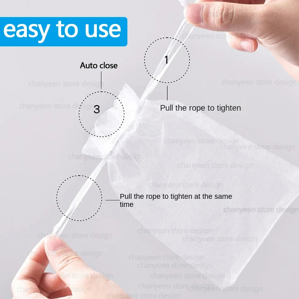 10-100pcs Plant Protection Bags Fruit Grow Bags Netting Mesh for Vegetable Strawberry Grapes Pest Control Anti-Bird Garden Tools