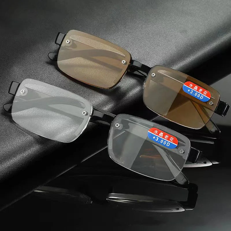 Reading Glasses Men HD Presbyopia Glasses Fashion Eyeglasses +1.0 To +4.0 Retro Glasses for Men