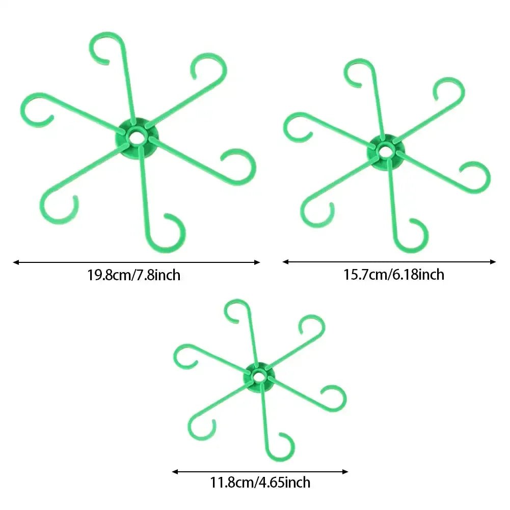3/4Pcs Reusable Plant Stem Folding Frame Garden Tools No Stake Trellis Plant Stem Support Support Branches Stem Organizer