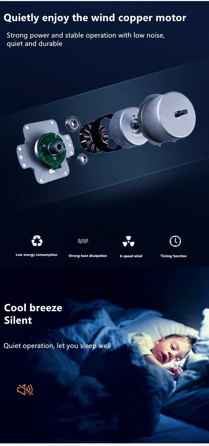 Ventilateur Plafonnier LED Intelligent avec Télécommande – Dimmable, Décor Chambre & Salon | Smart Fan