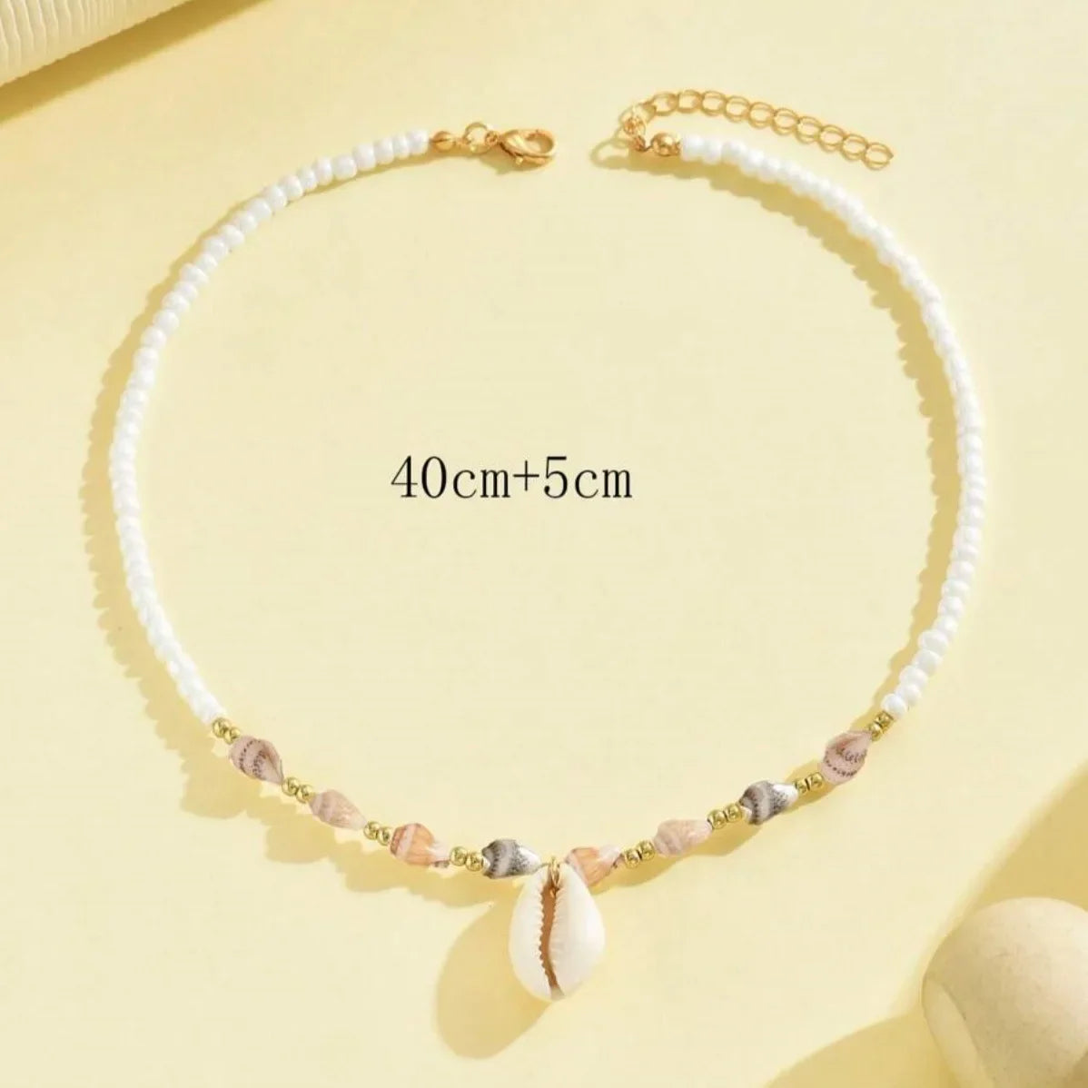 New Beach Style Seashell Necklace Beaded Choker Necklaces for Women Handmade Starfish Pendant Fashion Ocean Jewelry Чокер