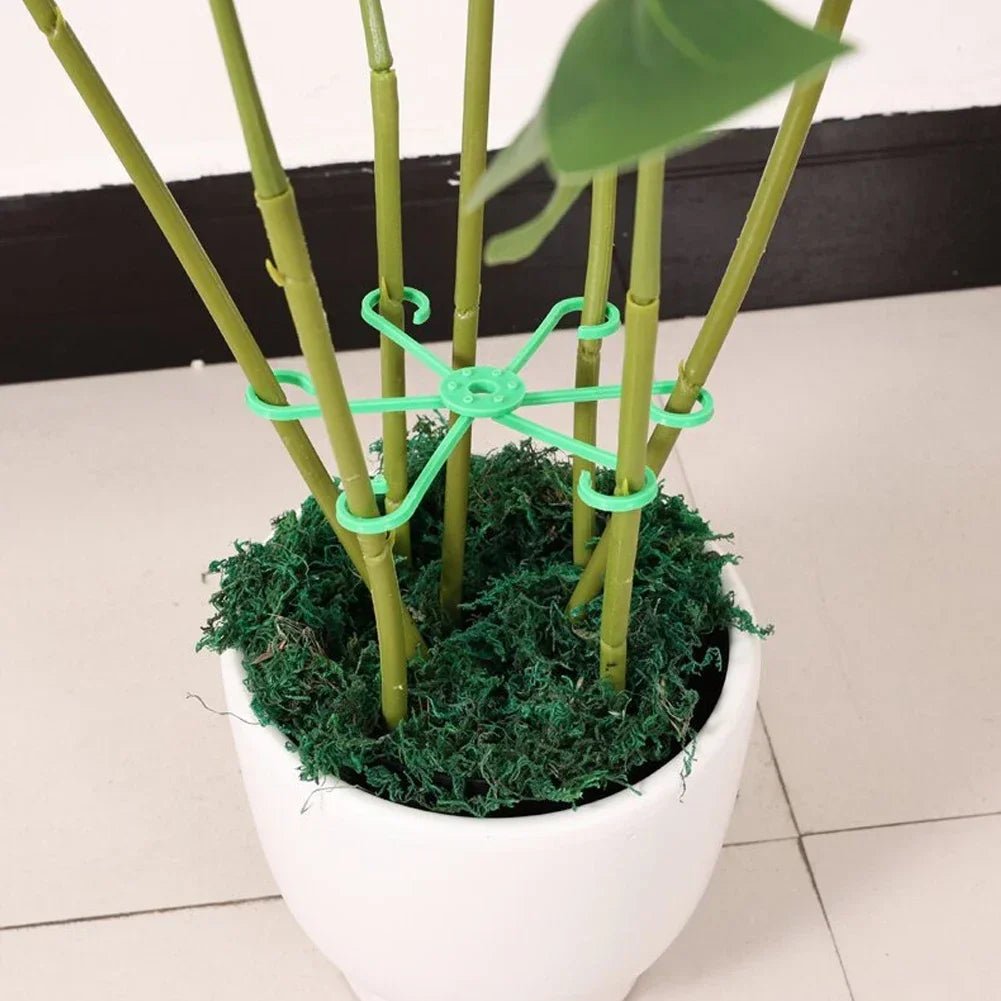 3/4Pcs Reusable Plant Stem Folding Frame Garden Tools No Stake Trellis Plant Stem Support Support Branches Stem Organizer