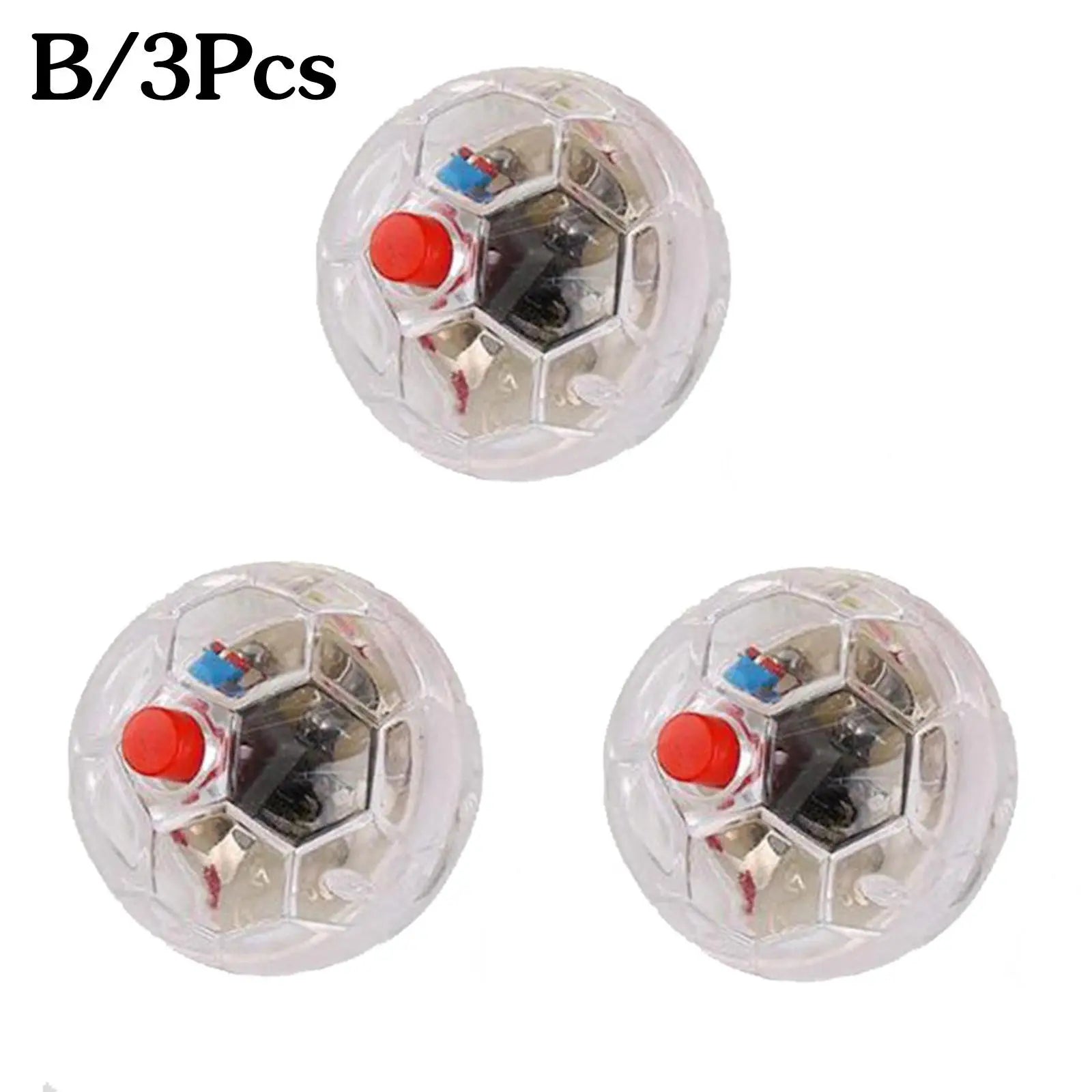 Balles LED Interactives pour Chat – S’allument au Mouvement | Lot de 1 ou 3 pcs
