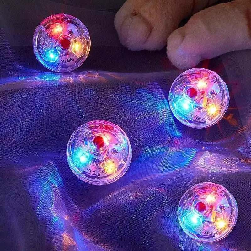 Balles LED Interactives pour Chat – S’allument au Mouvement | Lot de 1 ou 3 pcs