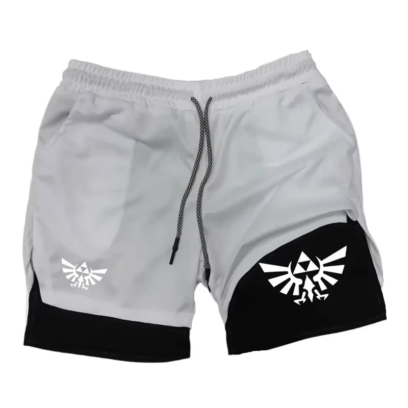 Short de Sport Zelda Homme – Séchage Rapide, Coupe Ample | Basketball & Running