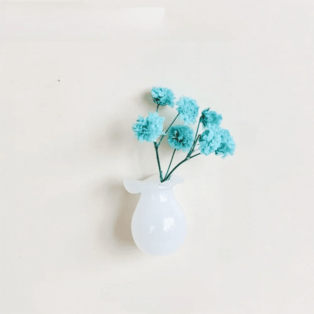 Simulation Mini Vase Fridge Magnets Durable Home Decor Ceramic Vase Refrigerator Sticker Creative Whiteboard Decoration