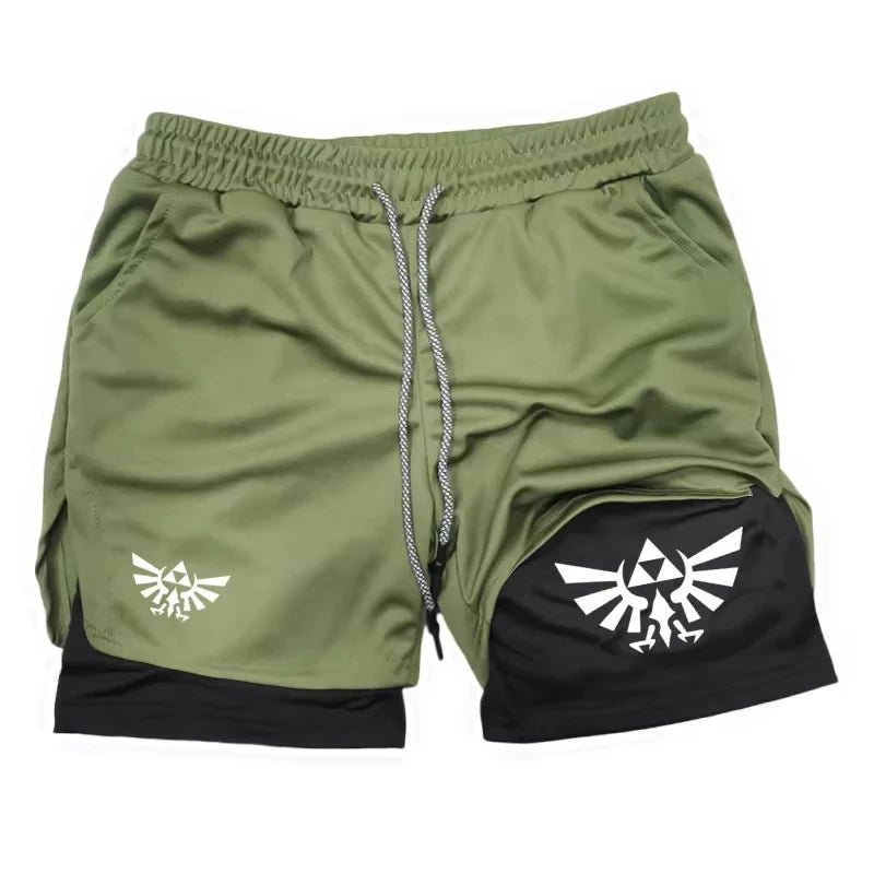 Short de Sport Zelda Homme – Séchage Rapide, Coupe Ample | Basketball & Running