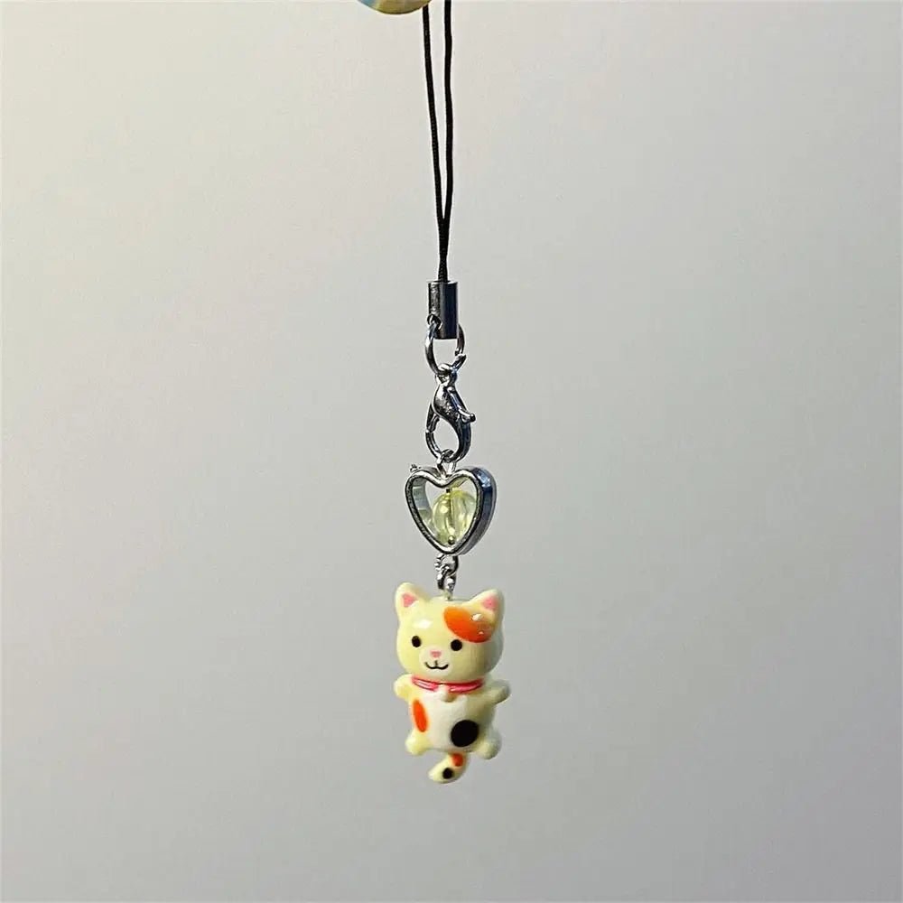 Pendentif Chat Porte-Clé Téléphone & Sac – Charm Anti-Perte Y2K Unisexe