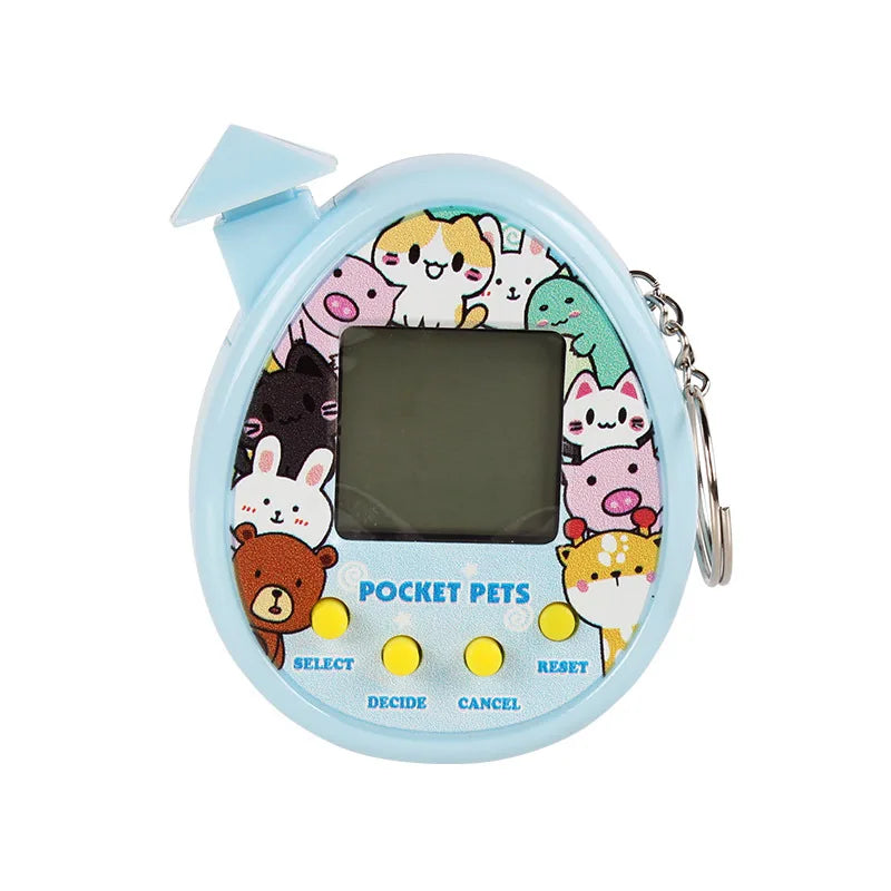 1PC Electronic Pets Virtual Nostalgic 168 Pets In One Virtual Cyber Digital Pet Toys Funny Pet Play Toys ﻿