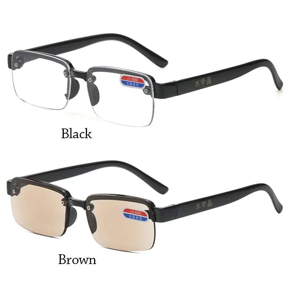 Reading Glasses Men HD Presbyopia Glasses Fashion Eyeglasses +1.0 To +4.0 Retro Glasses for Men