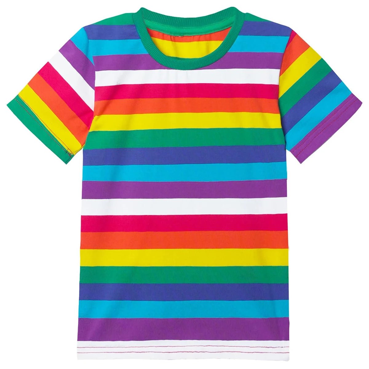 Kids Striped Tshirt Toddler T-shirt Boys Girls Cotton Short Sleeve Tops Children Summer Casual Tee Halloween Carnival Daily Wear