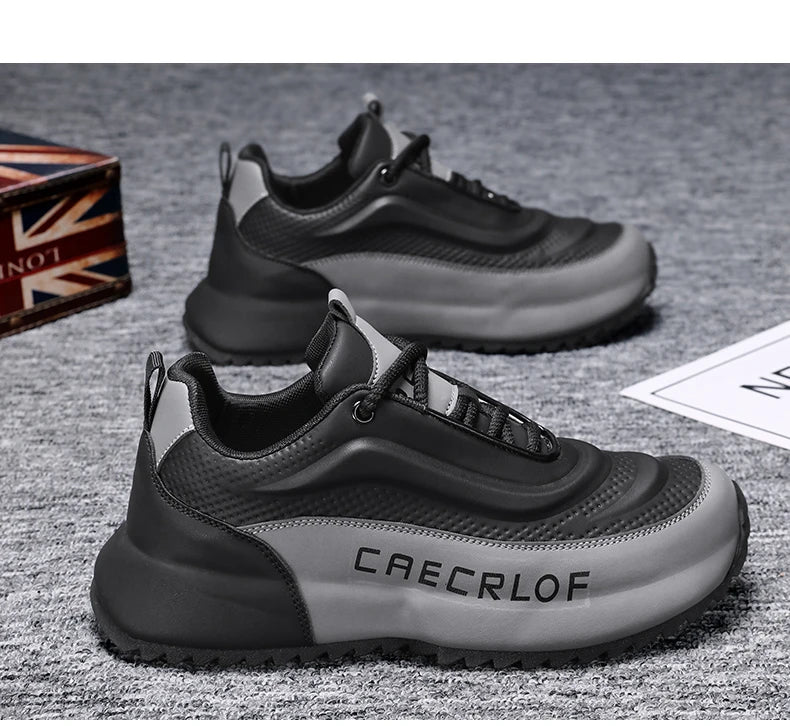 Chaussures de sport décontractées polyvalentes pour hommes, légères, antidérapantes, respirantes et résistantes à l'usure, nouvelle collection 2026, protection de la marque