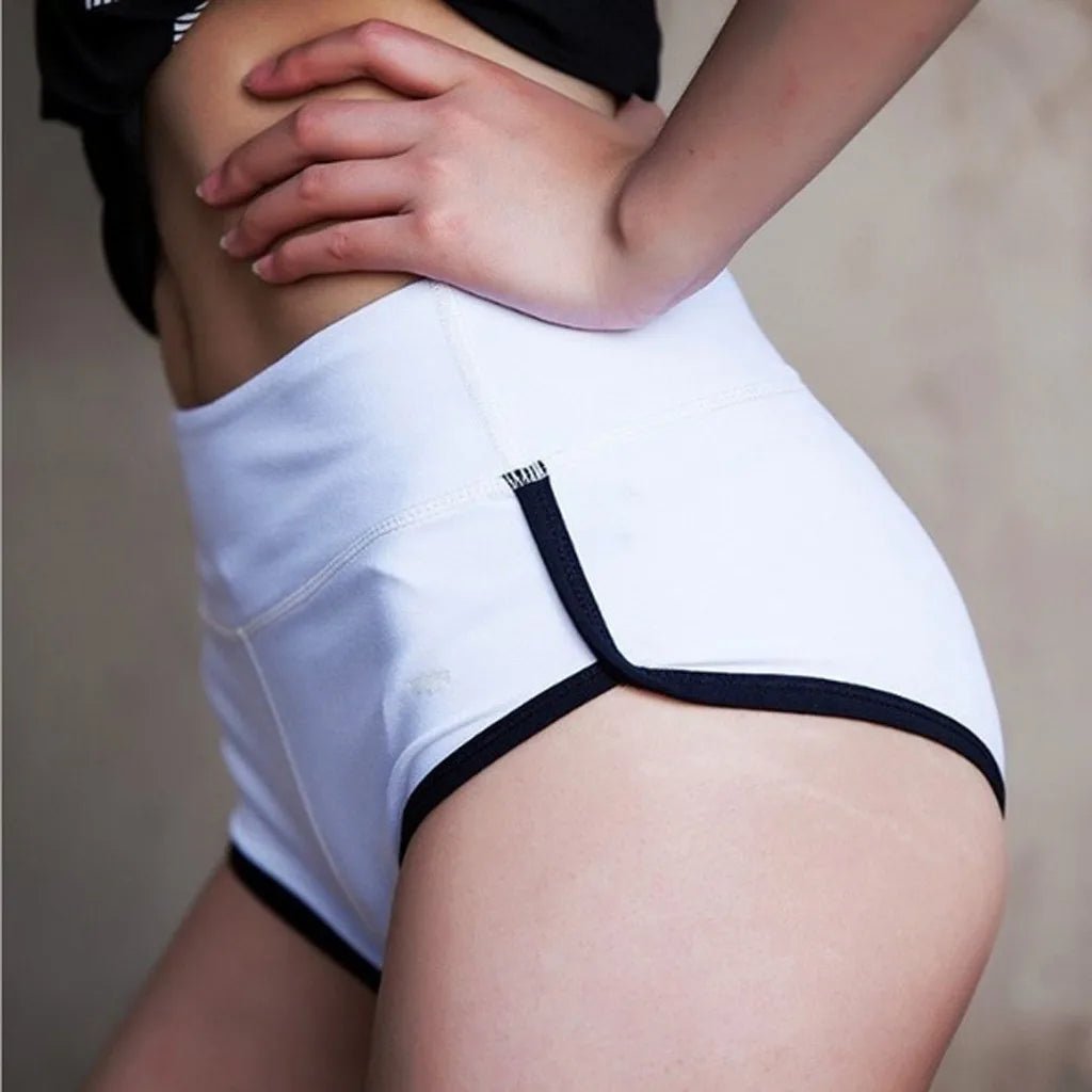New Women's Sports Shorts: Tight Design, Solid Color, Elastic Waistband, Yoga Shorts, Quick-Drying, Summer Fashion, Thin Gym Leggings