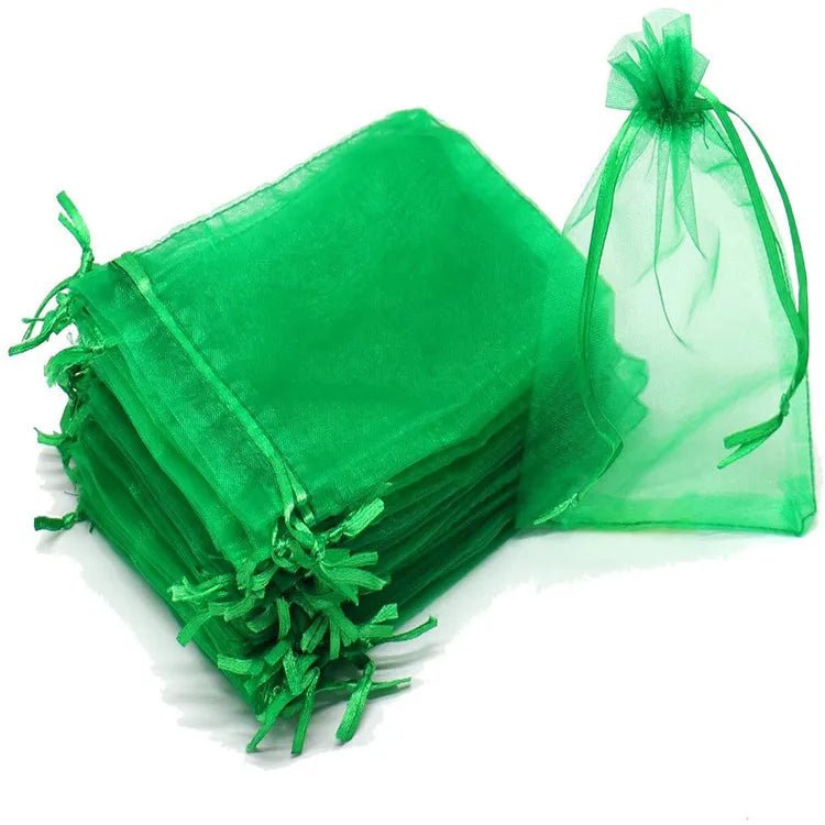 20-100pcs Strawberry Grapes Fruit Grow Bags Netting Mesh Vegetable Plant Protection Bags For Pest Control Anti-Bird Garden Tools