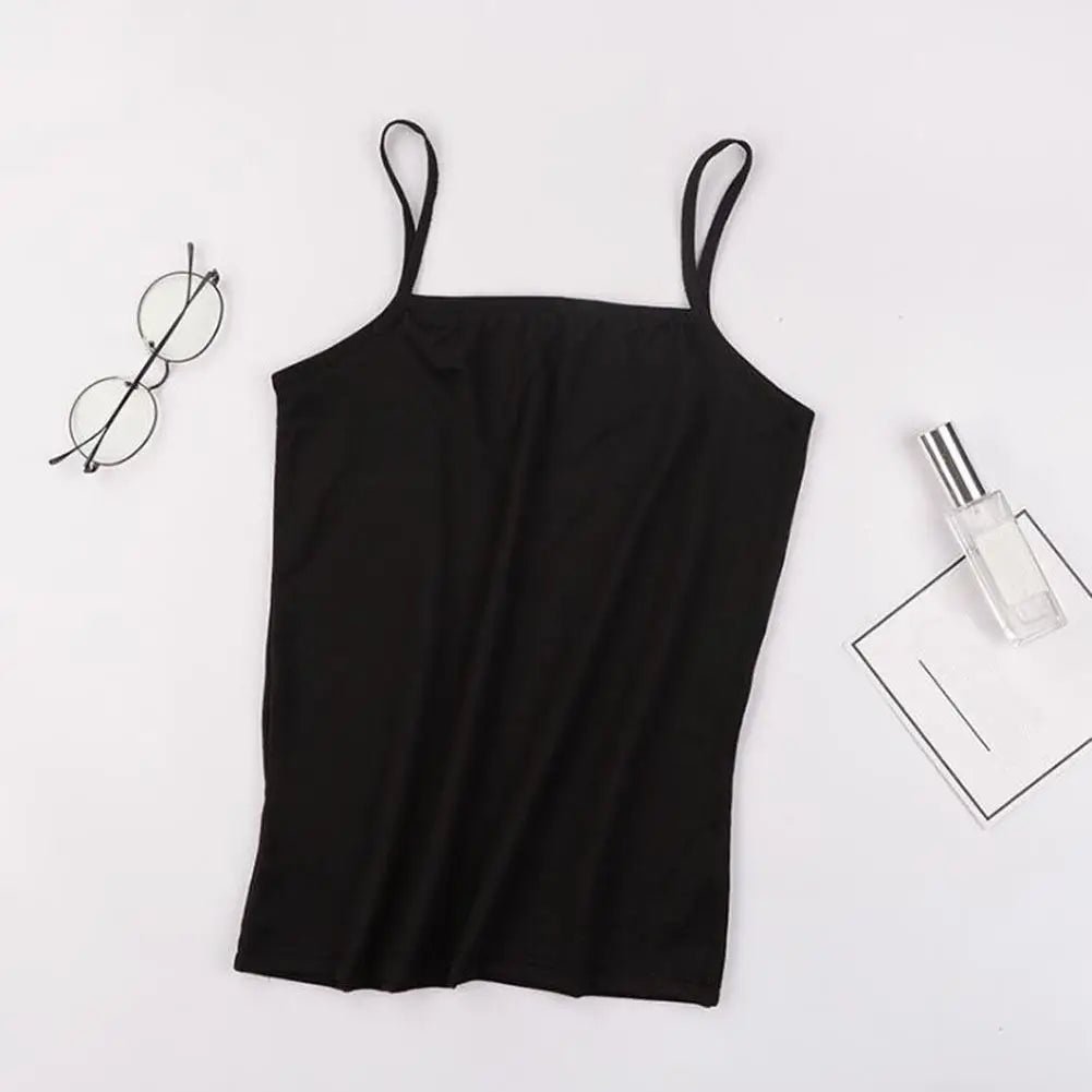 Hot Women's Vest Knitted Tank Top Solid Color Slim Sweater Half-turtleneck Spring Autumn Sleeveless T-Shirt Cropped Top Camisole