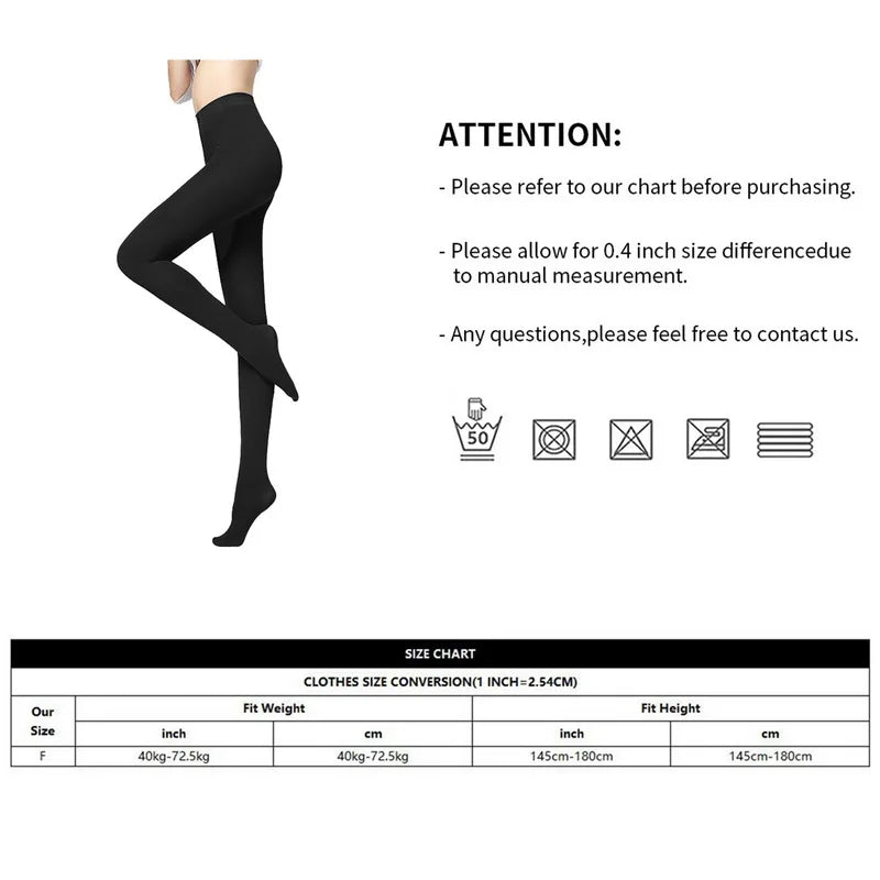 Fashion Women's Sexy Tights Stockings 80D Seamless Spring Autumn Winter Warm Women Nylon Stockings Foot Stockings