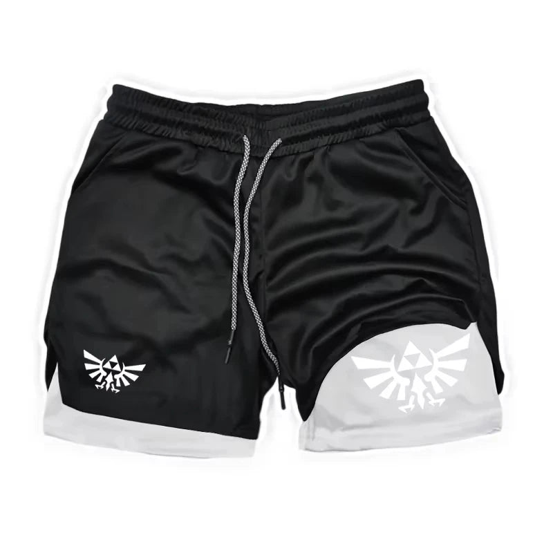 Short de Sport Zelda Homme – Séchage Rapide, Coupe Ample | Basketball & Running