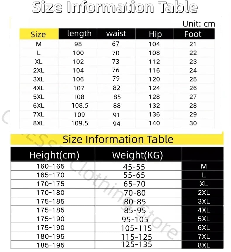 Autumn New Wide Leg Washing Jean Pants Men Trousers Neutral Solid Color Loose Casual Straight Outdoor Fashion Pants Big Size 8xl